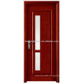 Simple Serie High Quality Wood Interior Door MJ-205 With Frosted Glass